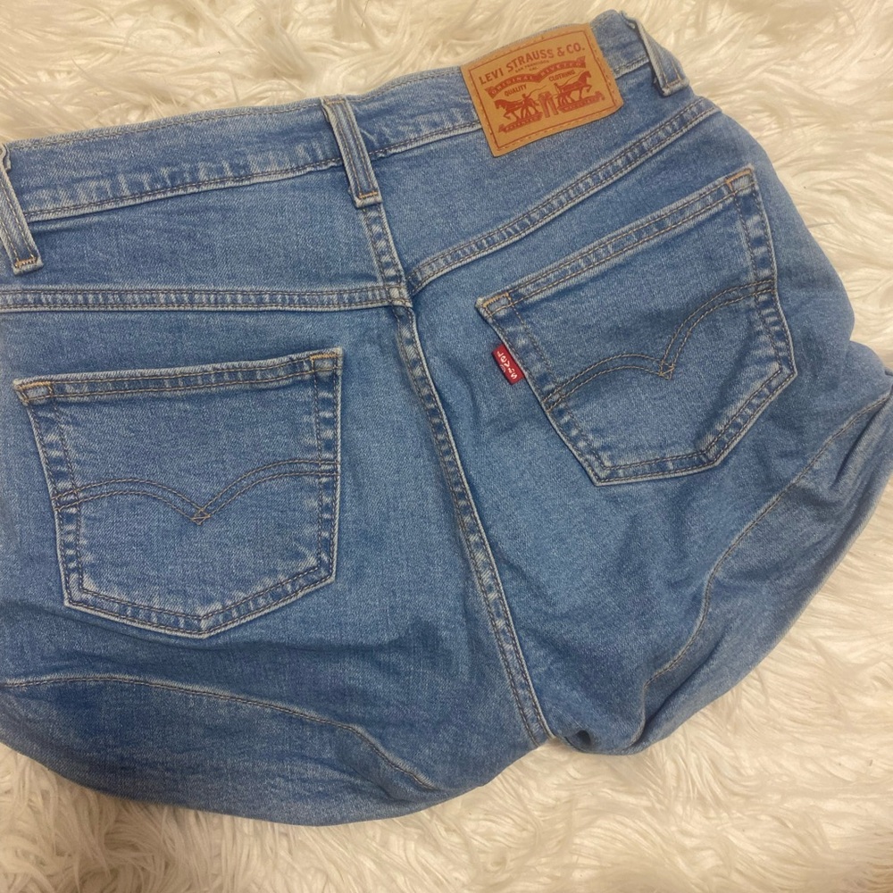 Levi's Blue Denim Shorts